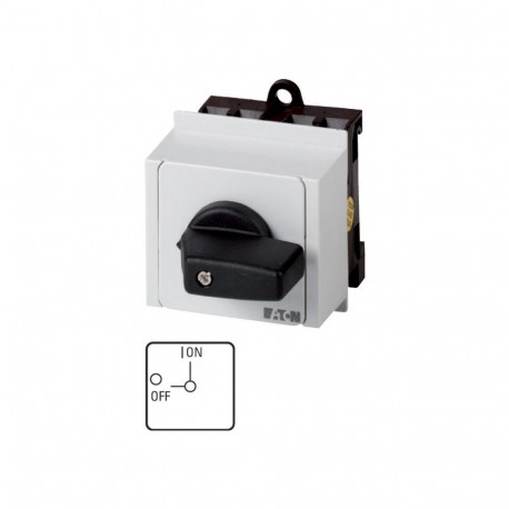 T0-2-8324/IVS - T0-2-8324/IVS 011807 Y7-11807 EATON ELECTRIC On-Off switch, 4 pole, 20 A, 90 °, service distribution board m..