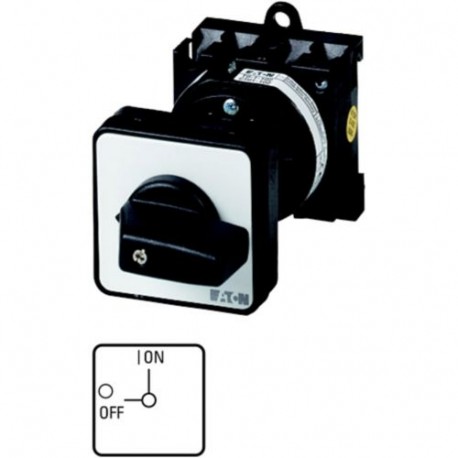 T0-4-8343/Z - T0-4-8343/Z 013999 Y7-13999 EATON ELECTRIC On-Off switch, 7-pole, 20 A, 90 °, rear mounting