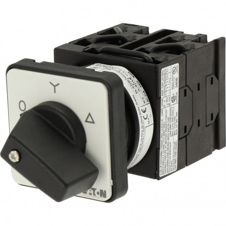 T0-4-8410/E - T0-4-8410/E 024604 Y7-24604 EATON ELECTRIC Star-delta switches, Contacts: 8, 20 A, front plate: 0-Y-D, 60 °,..