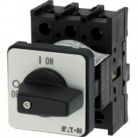 P1-25/E - P1-25/E 038724 Y7-38724 EATON ELECTRIC On-Off switch, 3 pole, 25 A, flush mounting