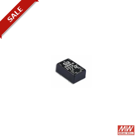 DCW08A-05 - DCW08A-05 MEANWELL DC-DC Converter for PCB mount, Input 9-18VDC, Output ±5VDC / 1.6A
