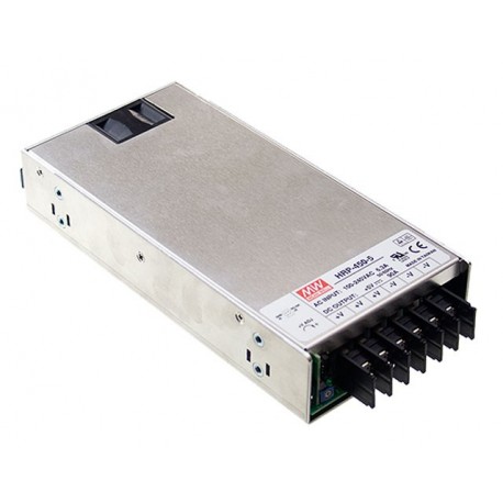 HRP-450-48 - HRP-450-48 MEANWELL AC-DC Single output enclosed power supply, Output 48VDC / 9.5A, 1U low profile, fan cool..