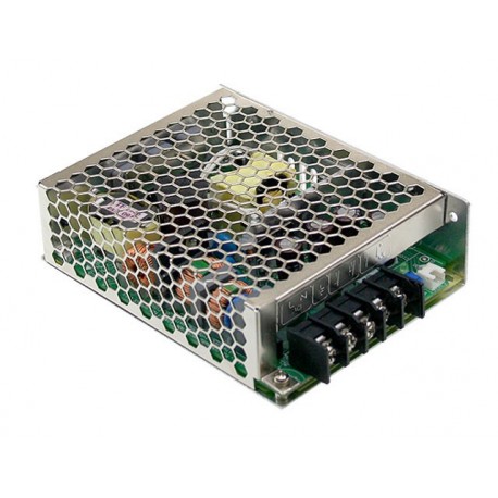 HRP-75-12 - HRP-75-12 MEANWELL AC-DC Single output enclosed power supply, Output 12VDC / 6.3A, 1U low profile, free air ..