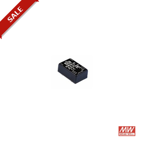 SCW03C-05 - SCW03C-05 MEANWELL DC-DC Converter for PCB mount, Input 36-72VDC, Output 5VDC / 0.6A, DIP Through hole packa..