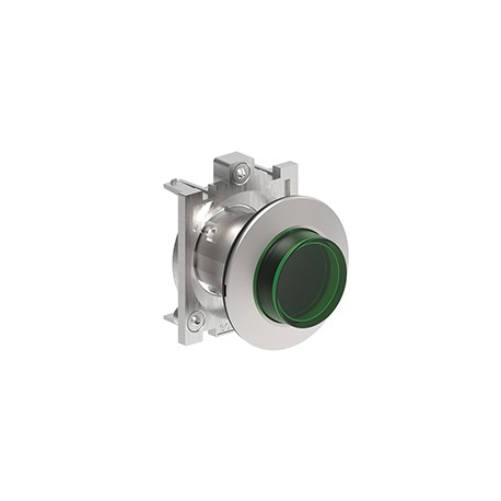 LPFBL203 - LPFBL203 LOVATO ILL.GREEN EXTENDED MET.FLAT PUSH-BUTTON