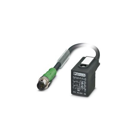 SAC-3P-M12MS/ 1,5-240/BI - SAC-3P-M12MS/ 1,5-240/BI 1548100 PHOENIX CONTACT Sensor/Actuator Cable, Halogen-Free 3-Pole, M12 Straight Co..