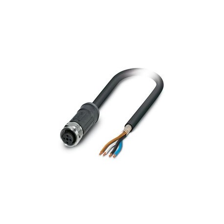 SAC-4P-35,0-28X/M12FS SH OD - SAC-4P-35,0-28X/M12FS SH OD 1544986 PHOENIX CONTACT Sensor/Actuator Cable, 4-Pole, Shielded, Free Cable End,..
