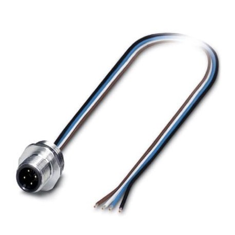 SACC-E-M12MS-4CON-PG9/0,5 FFVA - SACC-E-M12MS-4CON-PG9/0,5 FFVA 1431432 PHOENIX CONTACT Bus system flat-type plug