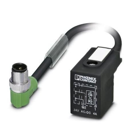 SAC-3P-MR/ 0,3-PUR/BI-1L-Z SCO - SAC-3P-MR/ 0,3-PUR/BI-1L-Z SCO 1435182 PHOENIX CONTACT Sensor/actuator cable