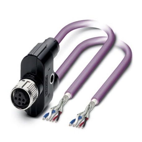 SAC-5PY-F/2X 2,0-920 - SAC-5PY-F/2X 2,0-920 1436123 PHOENIX CONTACT Bus system cable