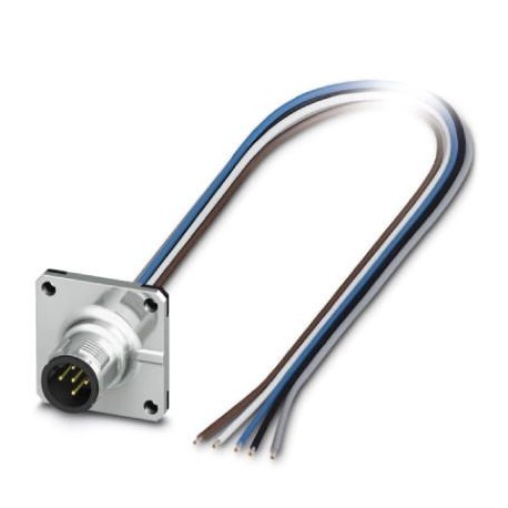 SACC-SQ-M12MSB-5CON-20/0,5 - SACC-SQ-M12MSB-5CON-20/0,5 1441668 PHOENIX CONTACT Flush-type connector