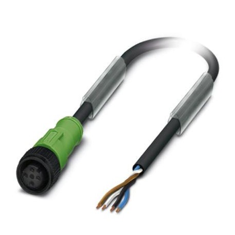 SAC-4P-3,0-PUR/M12FS P - SAC-4P- 3,0-PUR/M12FS P 1442489 PHOENIX CONTACT Sensor/actuator cable