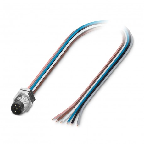 SACC-DSI-M 8MS-6CON-M 8/0,5 - SACC-DSI-M 8MS-6CON-M 8/0,5 1453494 PHOENIX CONTACT Flush-type connector