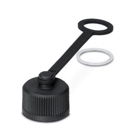PROT-M12 FS-PA-CHAIN-EYE-DM12 - PROT-M12 FS-PA-CHAIN-EYE-DM12 1456187 PHOENIX CONTACT Sealing cap