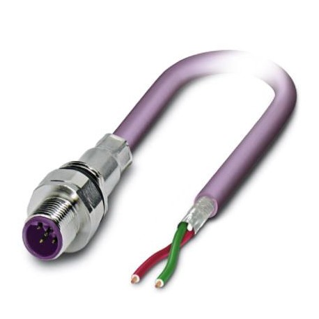 SACCEC-M12MSB-2CON-M16/5,0-910 - SACCEC-M12MSB-2CON-M16/5,0-910 1525571 PHOENIX CONTACT Bus system flat-type plug