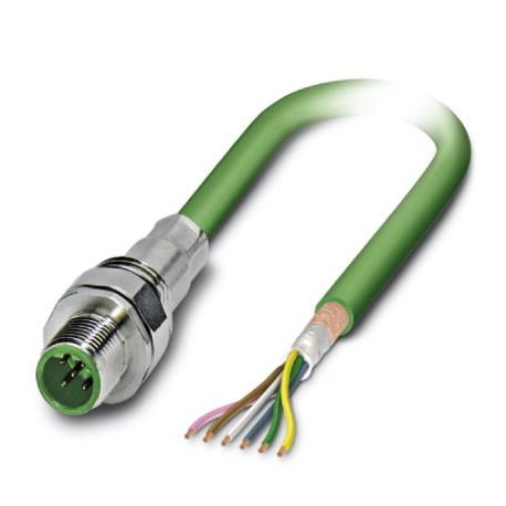 SACCEC-M12MSB-5CON-M16/0,5-900 - SACCEC-M12MSB-5CON-M16/0,5-900 1529629 PHOENIX CONTACT Bus system flat-type plug