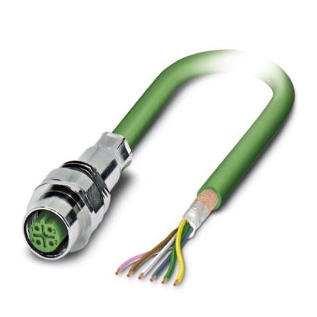 SACCEC-M12FSB-5CON-M16/0,5-900 - SACCEC-M12FSB-5CON-M16/0,5-900 1529742 PHOENIX CONTACT Bus system flat-type plug