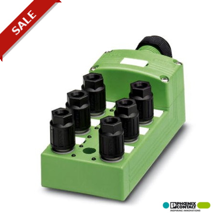SACB- 6/3-L-C QO-0,34 - SACB- 6/3-L-C QO-0,34 1548338 PHOENIX CONTACT Sensor/actuator box, Application: Standard, Connection method:..