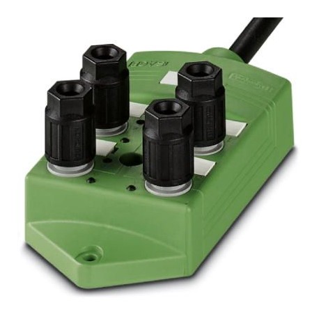 SACB- 4/4-L- 5,0PUR QO-0,34 - SACB- 4/4-L- 5,0PUR QO-0,34 1548532 PHOENIX CONTACT Sensor/actuator box