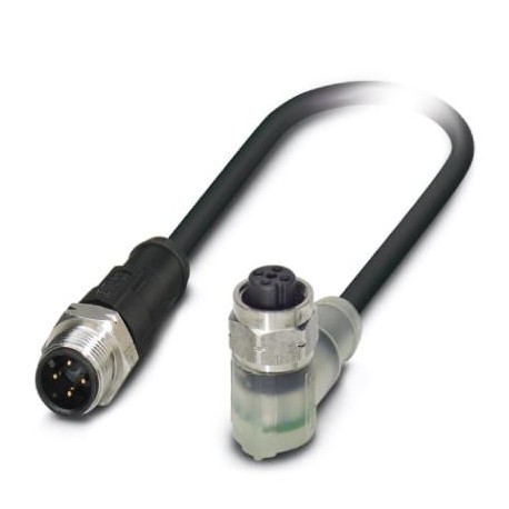 SAC-4P-MS/ 0,3-511/M12FR-3L FB - SAC-4P-MS/ 0,3-511/M12FR-3L FB 1552706 PHOENIX CONTACT Sensor/Actuator cable, 4-position, Special mixture on..