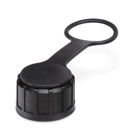 QPD QSK BK 2,5 FS - QPD QSK BK 2,5 FS 1582645 PHOENIX CONTACT Protective cap, plastic, for QPD QUICKON connector, black, with ho..