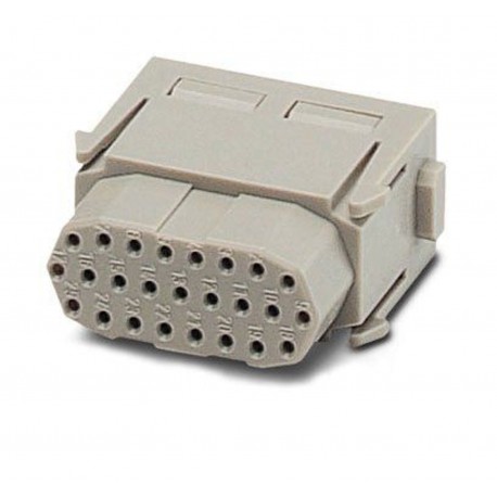 HC-M-25-MOD-BU - HC-M-25-MOD-BU 1605005 PHOENIX CONTACT HEAVYCON contact insert module, female, 25-pos., crimp connection