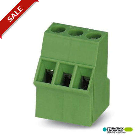 SMKDS 2,5/ 3-5,08 - SMKDS 2,5/ 3-5,08 1705472 PHOENIX CONTACT PCB terminal block, Nominal current: 20 A, Nom. voltage: 400 V, Pi..