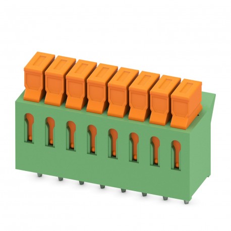 IDC 0,3/ 8-3,81 - IDC 0,3/ 8-3,81 1706235 PHOENIX CONTACT PCB terminal block, Nominal current: 5 A, Nom. voltage: 160 V, Pitch..