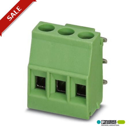MKDSO 2,5/ 3-R - MKDSO 2,5/ 3-R 1707218 PHOENIX CONTACT PCB terminal block, Nominal current: 24 A, Nom. voltage: 400 V, Pitch..