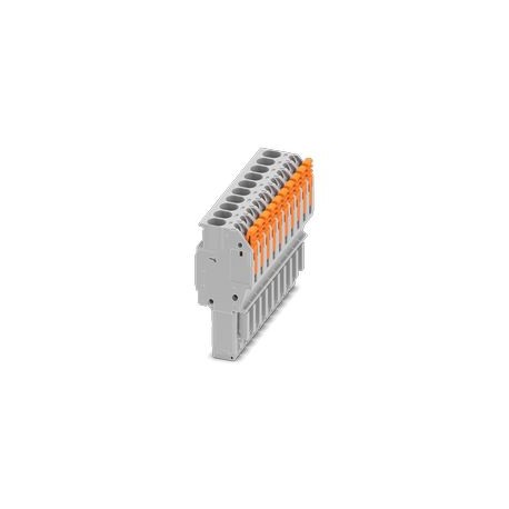 LP 2,5/10 - LP 2,5/10 1071721 PHOENIX CONTACT Connector, nominal voltage: 800 V, nominal current: 24 A, number of poles:..