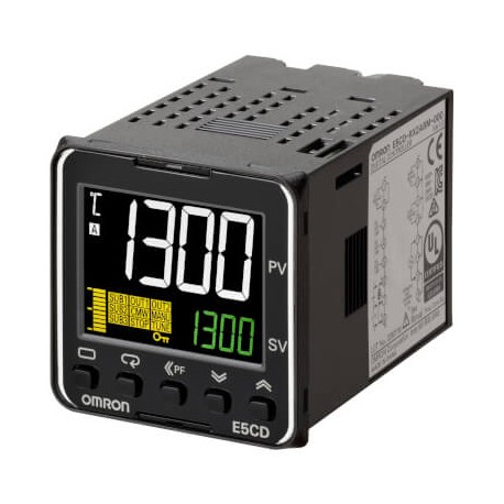 E5CD-QX2ABM-002 - E5CD-QX2ABM-002 E5CD1020G 680110 OMRON Ent Universal Adaptive Control 2 Alarms Salt SSR RS485 HBA 100-240Vac..