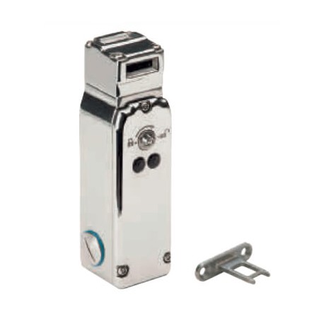 F3S-TGR-KHL3R - F3S-TGR-KHL3R AA042789A 419042 OMRON Key switch with safety lock, hygienic stainless steel housing with manu..