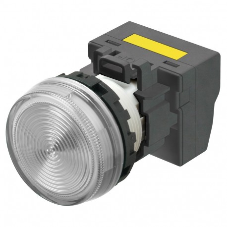 M22N-BN-TWA-WE-P - M22N-BN-TWA-WE-P A2265020M 672603 OMRON M22N Flush Indicator, WHITE, WHITE LED 200/240 VAC Push-in+