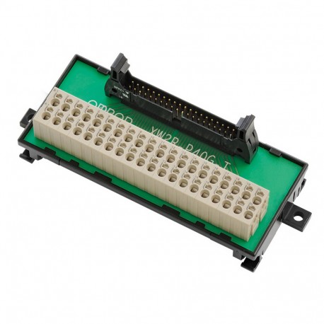 XW2R-P60G-T - XW2R-P60G-T XW2R0015G 372998 OMRON Terminal Block 1:1 Push-In Connection 60 pts