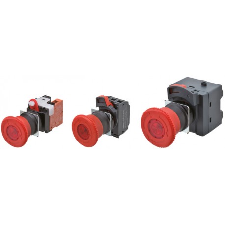 A22E-S-01 - A22E-S-01 A22E7024M 153295 OMRON Mushroom Head Pulsar-Rotate D30mm SPST NC