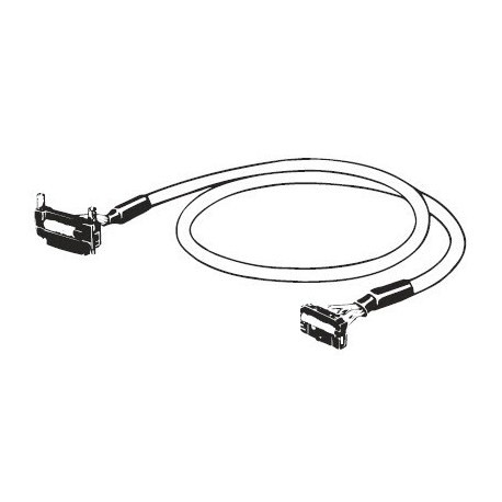 XW2Z-0300AD-L - XW2Z-0300AD-L XW2Z0450M 377599 OMRON I/O connection cable, FCN24 to MIL20, L 300 cm