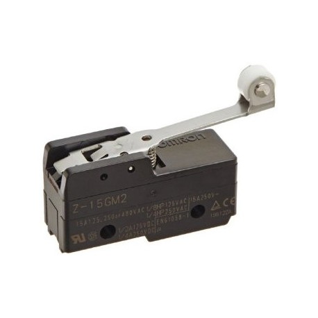 Z-15GM2-B - Z-15GM2-B Z15G8015F 106613 OMRON Torn inverted spring pulley lever. 15A 0.5mm