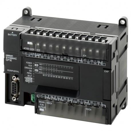 CP1E-N30S1DR-A - CP1E-N30S1DR-A CP1W0175R 377333 OMRON CPU S1 18/12 AC I/O Relay Outputs RS-232c + RS-485 8K + 8K