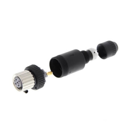 XS2C-D5S1 - XS2C-D5S1 XS2C0019M 374557 OMRON M12 Cordless Straight Female 5 Wire Screw Cable 6mm