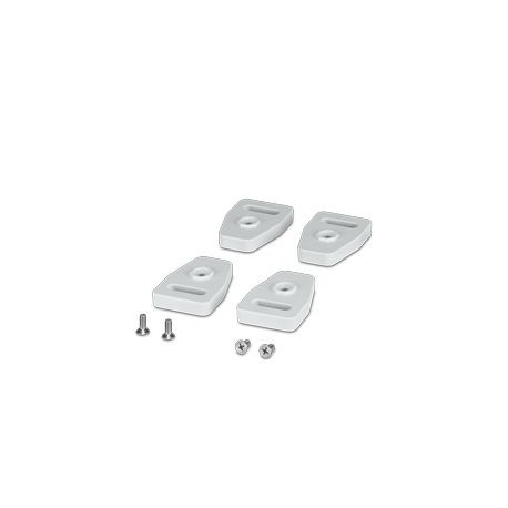 OCS FOOT SET - OCS FOOT SET 1471777 PHOENIX CONTACT Fixing foot, set of 4 units, incl. screws for all box sizes, material: ..