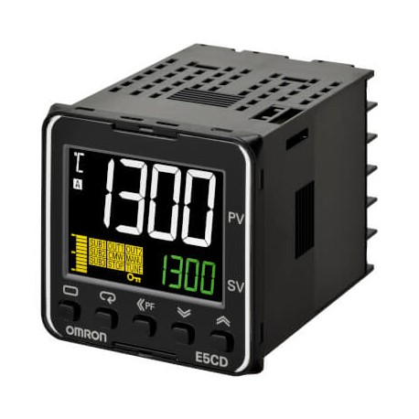 E5CD-QX2D6M-000 - E5CD-QX2D6M-000 E5CD1009F 676837 OMRON Temperature Controller, PRO, 1/16 DIN (48 x 48 mm), 1 x 12 VDC pulse ..