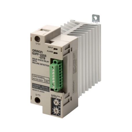 G3PF-235B-CTB 24VDC - G3PF-235B-CTB 24VDC G3PF0010F 242976 OMRON 35A 240VAC 2 Thermal Outputs Quick Connect