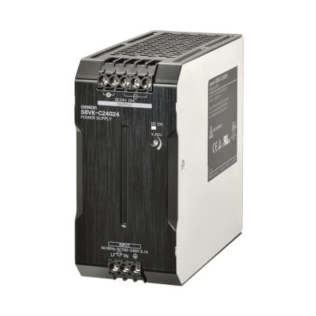 S8VK-C24024 - S8VK-C24024 S8VK2002E 375668 OMRON Power Supply 240W/24V/10A DIN LITE Rail