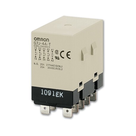 G7J-2A2B-P 24VDC - G7J-2A2B-P 24VDC G7J 1015F 121800 OMRON 2NA + 2NC 25A