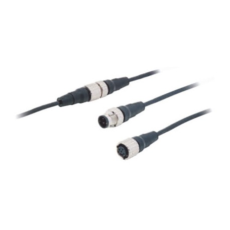 XS5FR-D423-D80-RB1 - XS5FR-D423-D80-RB1 XS5F0151D 674785 OMRON M12 4h Female Straight Cable PUR Oil Resistant 2m