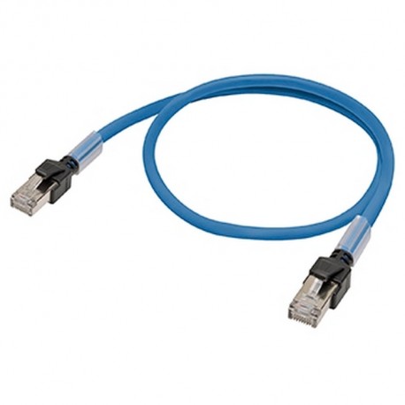 XS6W-6LSZH8SS30CM-B - XS6W-6LSZH8SS30CM-B XS6W0026M 374601 OMRON Cat F/UTP Ethernet Cable. 6, LSZH coating, blue, 0.3m
