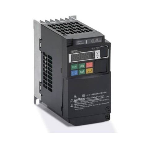 3G3MX2-AB004-E - 3G3MX2-AB004-E 3G3M9316C 379091 OMRON MX2 Single Phase, 200VAC, 0.4/0.55KW, 3.0/3.5A(HD/ND), vector without ..