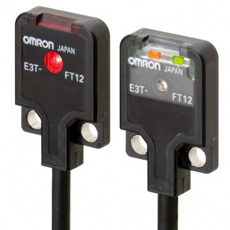 E3T-FT12 2M - E3T-FT12 2M E3T 1008C 130183 OMRON Miniature 3h Barrier 500mm Flat NPN Osc
