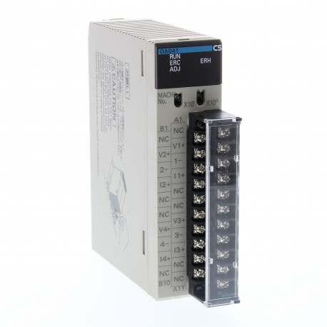 CS1W-DA041 - CS1W-DA041 CS1W0089A 135612 OMRON Module 4 Analog Outputs V/I 1/4000