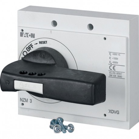 NZM3-XDVG - NZM3-XDVG 165716 Y7-165716 EATON ELECTRIC Rotary knob, locking handle.